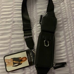 Minimalist Black Women's Crossbody Bag